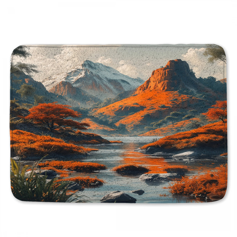 Tapis de bain Snow Cappé, L 34 po x L 21 po