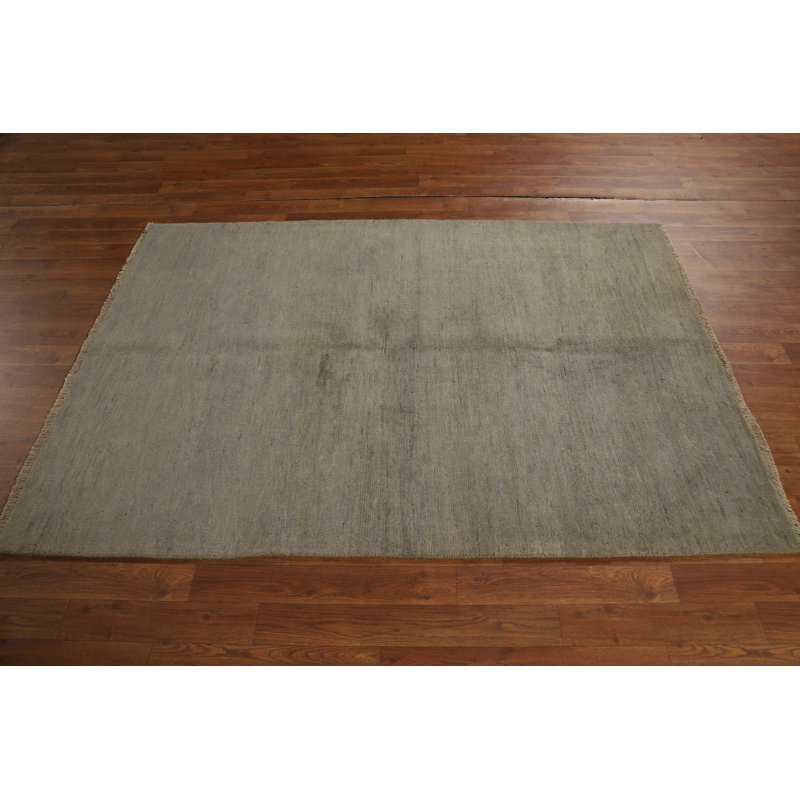 Tapis beige et gris Gabbeh