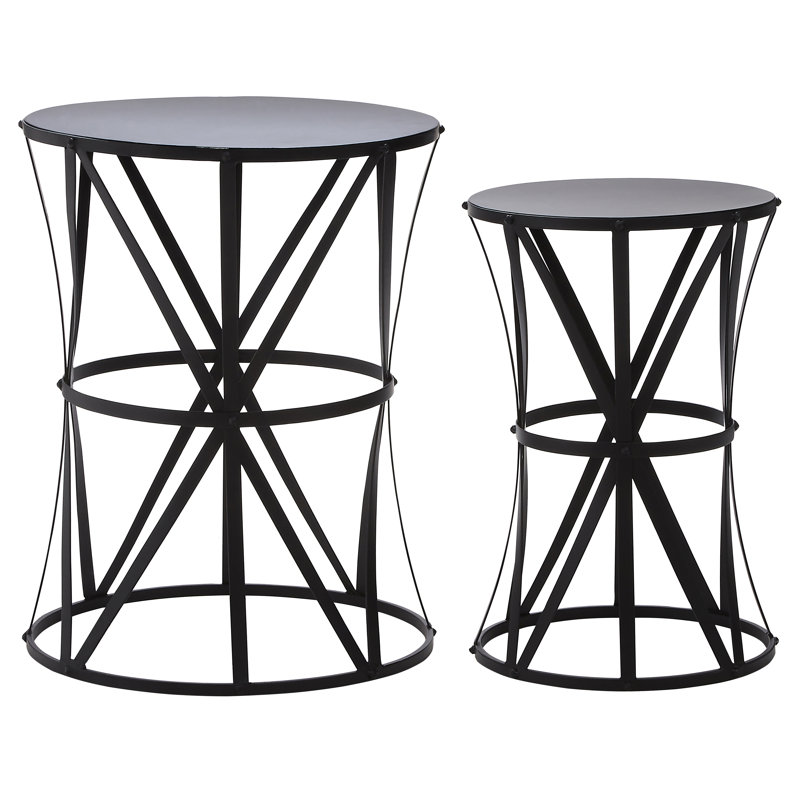 Lizeth Drum Nesting Tables