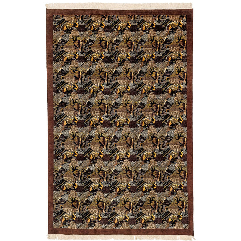 Tapis brun Jacoby