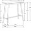 Table de bar rectangulaire Cozy