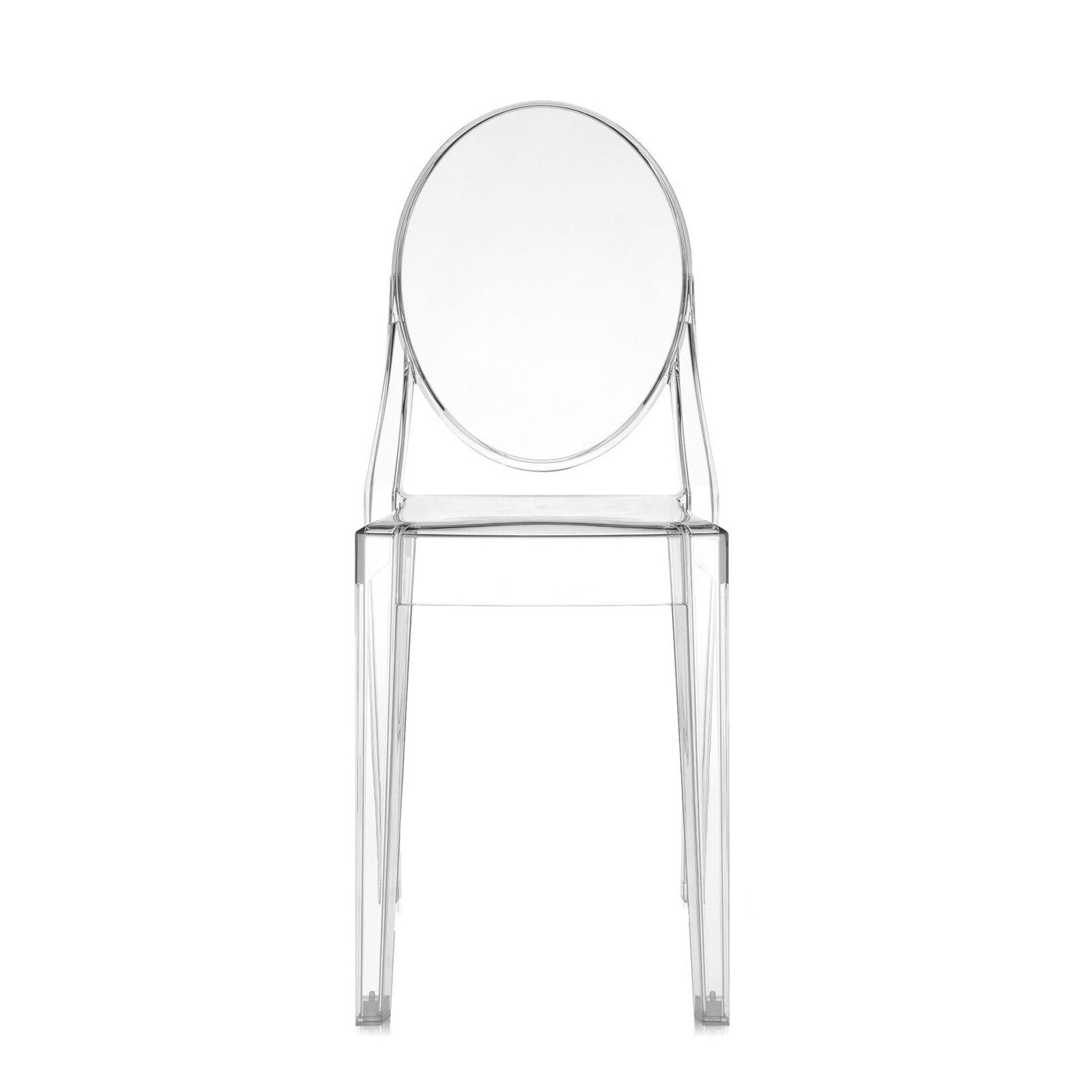 Victoria Ghost Chair, Crystal