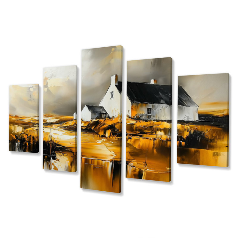 «Ireland Farmhouse S», impression d'art mural en Irlande