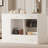 Closet Island With 6 Drawers, Wardrobe Armoire Bedroom Island With Glass Display Top And Open Shelves, Jewelry Storage Vanity Island With Compartments, Walk-In Closet Island-798764077