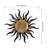 36 Inch Sun Metal Outdoor Wall Decor with Multi Color Weather Resistant Finish for Indoor and Outdoor Home Accent - Imperial-800575614