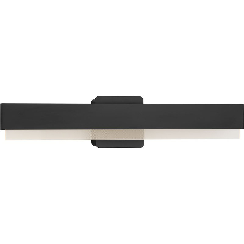 Boesch Dimmable LED Vanity Light, Matte Black