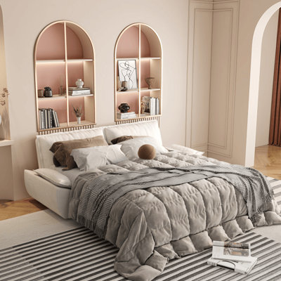 Causeuse, canapé-lit escamotable, canapé-lit convertible 3-en-1
