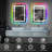 Gaulrapp Anti-Fog RGB Backlit & LED Frontlit Bathroom / Vanity Mirror with Tempered Glass & ETL-294742904