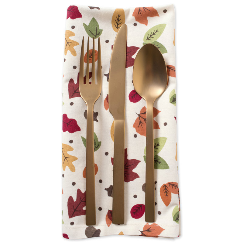 Serviette de coton 20 po à imprimé chutes Vanover