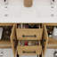 Victoria 58.9'' Double Bathroom Vanity with Acrylic Top-98195152