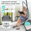 Saley Hanging Chair with Stand-1795756595