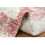 Tapis contemporain contemporain à motif abstrait 2 x 4