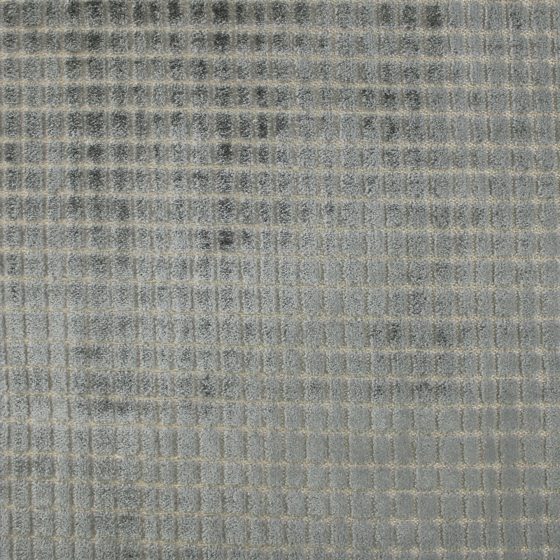 Geometric Cut Velvet | Vika Fabric_VIKA, Silver