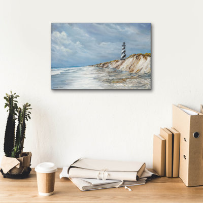  «Old Hatteras» par Campbell Frost, art mural sur toile, 18 po x 12 po
