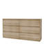 153.9cm W 6 - Drawer Chest of Drawers-1373423122