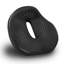 Coussin de siège Mind Reader Donut avec technologie Air-Cloud, coussin de siège ergonomique en mousse à mémoire de forme pour soulagement des douleurs dans le coccyx, l'hémorroïde, la grossesse et le bas du dos, housse lavable, noir