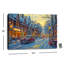 «Winter Stroll», art mural entièrement éclairé à DEL 18 x 24