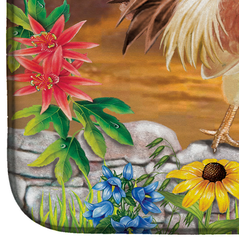 Tapis de séchage Rooster