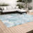 Machine Washable Indoor/Outdoor Chantille ACN2882 Floral Rug-1832707997-1832707970