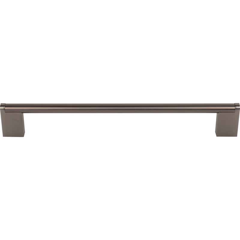 Princetonian 3 3/4" Center to Center Bar Pull, Ash Gray, 8 13/16" Center to Center