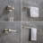 Cube 4 - Piece Bathroom Hardware Set-52358853