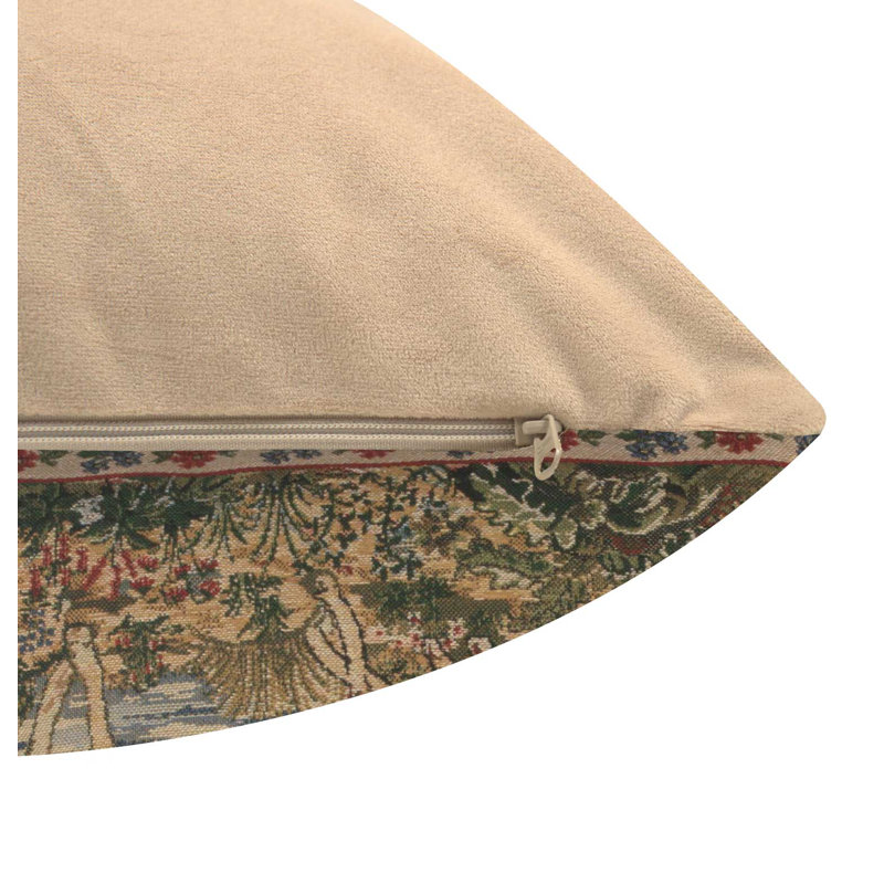 Medieval Cotton Blend Pillow Cover