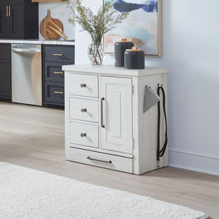 Accent Cabinet with Pet Feeder