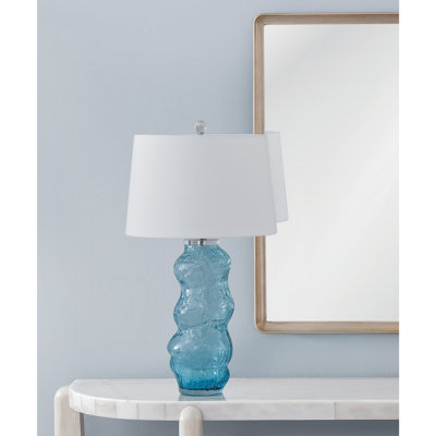 Ames 29" Art Glass Table Lamp
