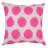 Geometric Silk Throw Pillow