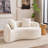 Full Sponge Chenille Curved Compression Double Sofa-68344662
