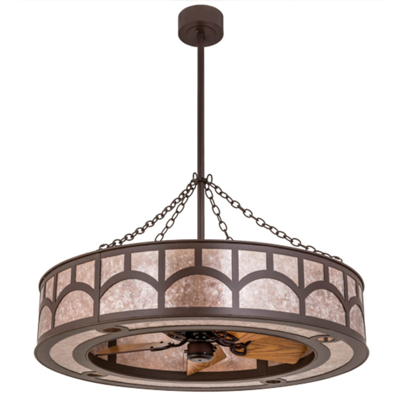 Mission Downrod Ceiling Fan