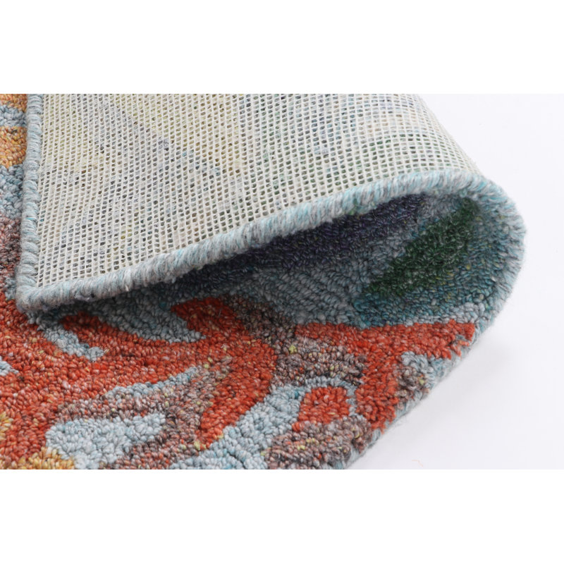 Reef Under the Sea Hand-Tufted Recycled Polyester Indoor/Outdoor Area Rug, Rectangle 8' x 10'