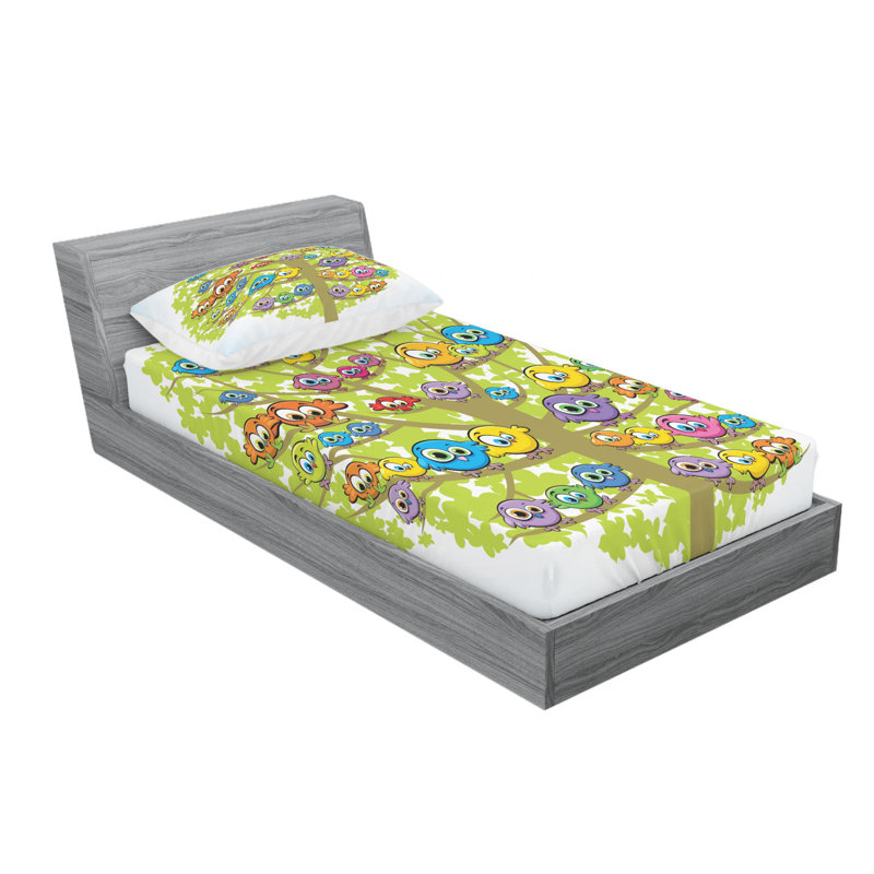 Microfiber Sheet Set, Twin XL Sheet Set with Fitted Sheet