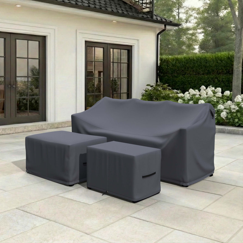 All-Weather Outdoor Conversation Set Group Seating Patio Furniture Covers