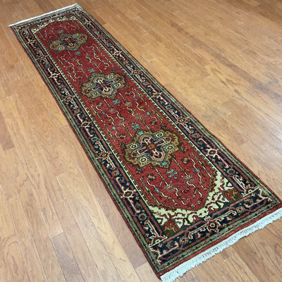  Handmade Serapi Wool Runner