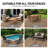 Geometric Sand/Natural Easy-Care Jute-Style Indoor/Outdoor Flat Woven Area Rug-753307568-753307571