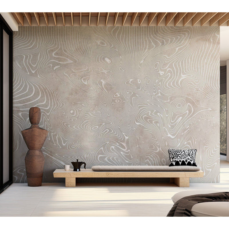 Rouleau abstrait Meraya, L 41 po x l 57 po