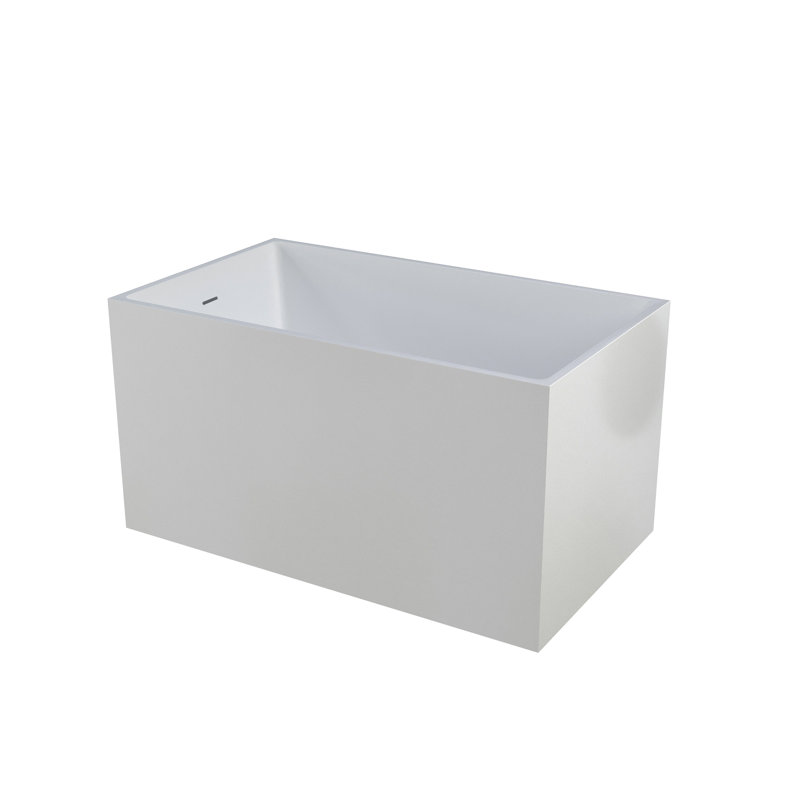 Baignoire de trempage en acrylique rectangulaire 47 po.