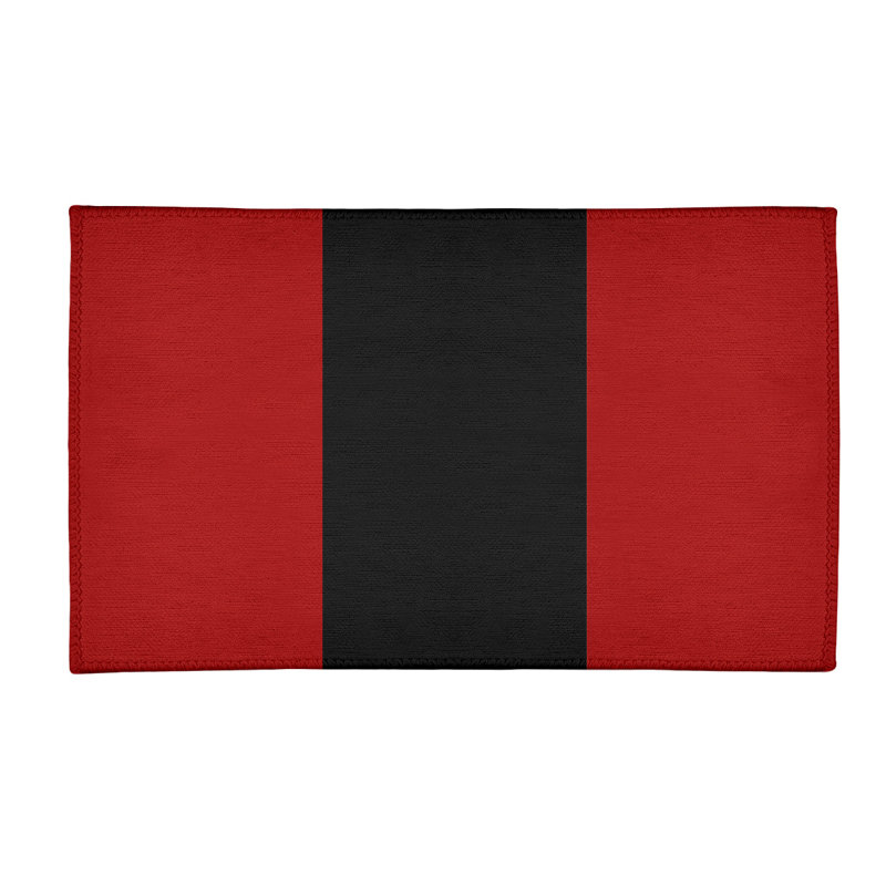 Tapis à rayures de football san francisco, Rectangle 3 pi x 5 pi