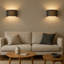 Enola Iron Flush Mounted Sconce-36671132