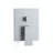 Male Npt Shower Faucet Set, Waterfall Shower System For Bathroom, High Pressure 10" Rain Shower Head And Handheld Shower Spray, Wall Mount Tub Faucet Shower Valve With Trim And Diverter, Brushed Nicke