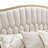 St. Charles King Upholstered Chenille Bed - Cirrus/Dove Gray-98981458