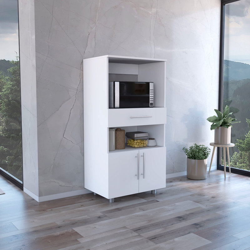Pantry Cabinet Microwave Stand
