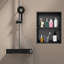 Niche de douche encastrée 14 x 18 x 3,94 po en acier inoxydable-1120637655