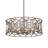 Minka Lavery Hexly - 6 Light Pendant In Bronze & Sultry Silver Finish