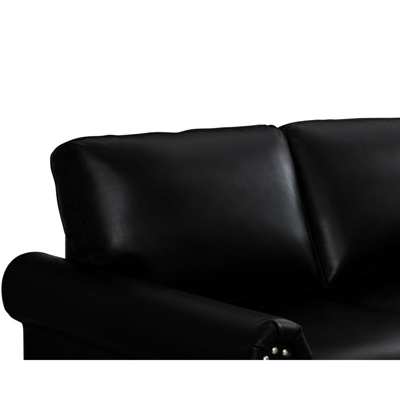 Croskey 31.89 " Faux Leather Loveseat