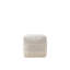 Letian 40cm Wide Square Striped Pouf Ottoman