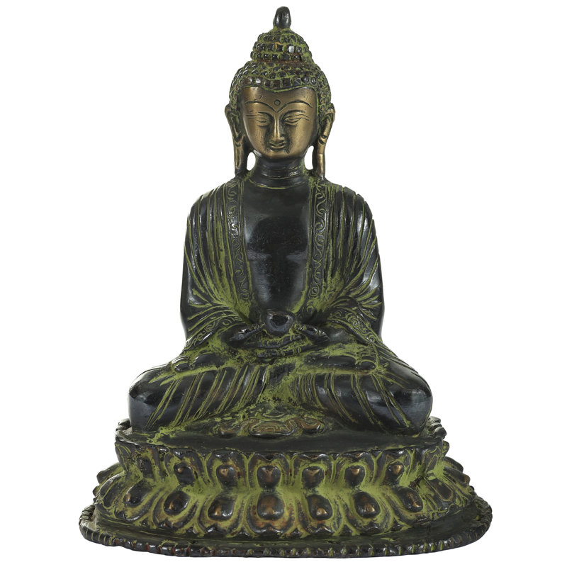 Figurine Bouddha dans un bouddha Dhyana
