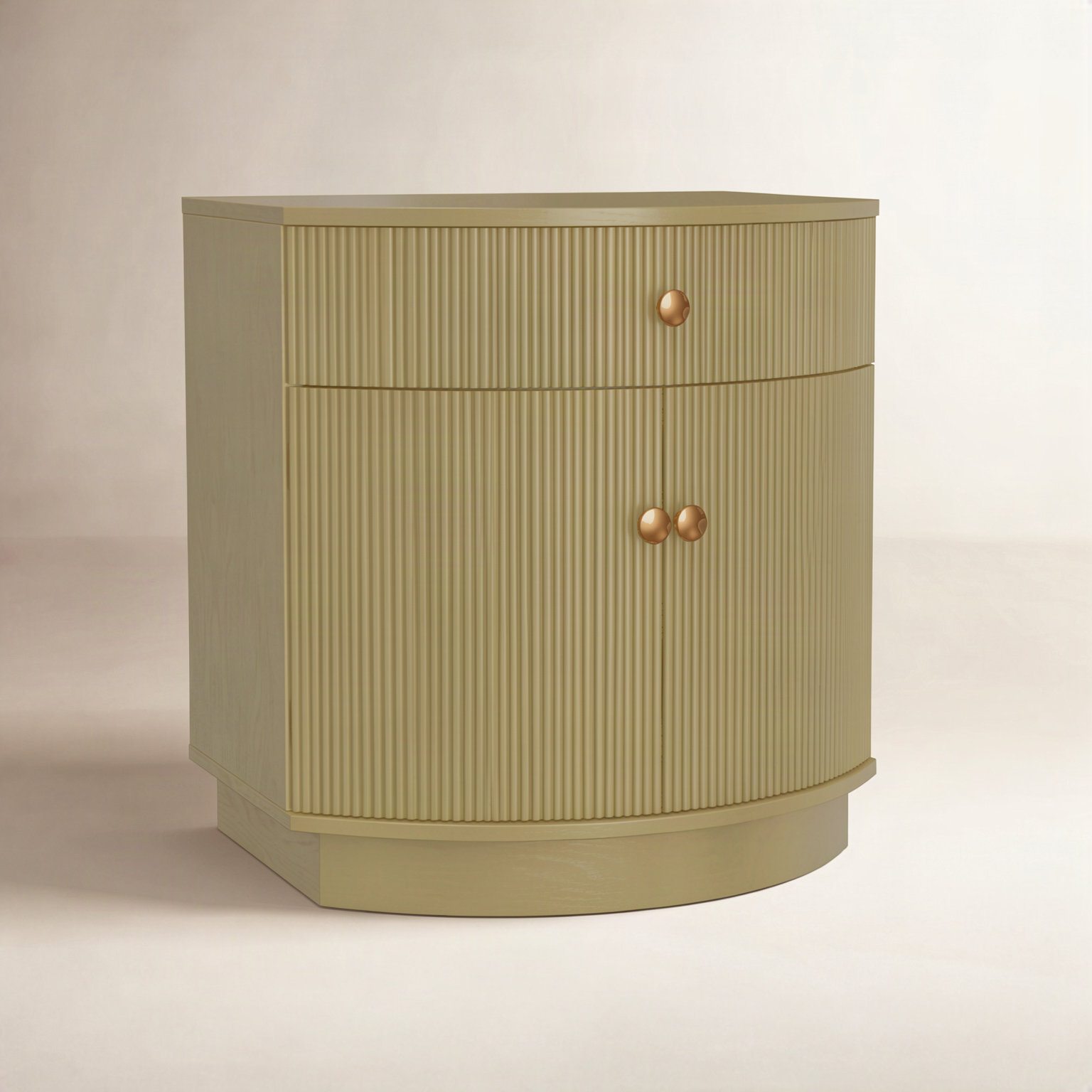 Erinn 1 - Drawer Nightstand, Green