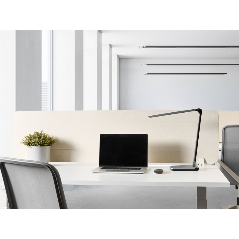 Desk Dividers, Beige, 40cm H x 160cm L